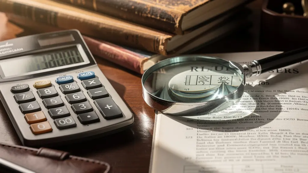 Graphiques et données du marché de l'art présentés de manière élégante sur une table de collectionneur