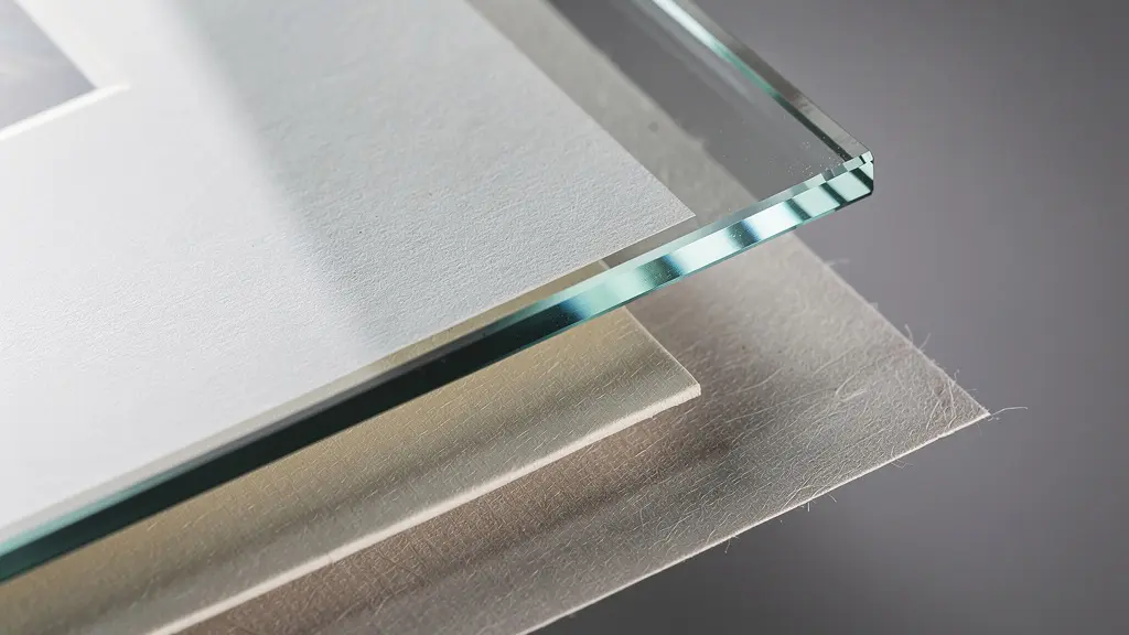 Démonstration technique d'un montage flottant professionnel avec passe-partout et matériaux de conservation