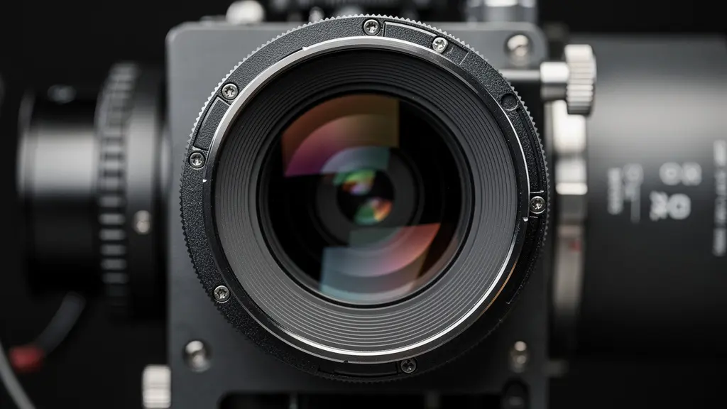 Installation technique d'un projecteur professionnel haute puissance pour projection en plein air